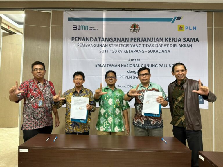 Perpanjang MoU dengan Taman Nasional Gunung Palung di 2032, Wujud Komitmen PLN dalam Konservasi Lingkungan