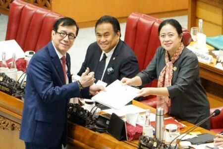 Menkumham: UU Perjanjian Ekstradisi RI-Singapura Akan Memudahkan Penegakan Hukum