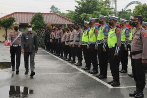 Sambut Nataru 2023, Kulon Progo Gelar OP Lilin Siagakan 322 Anggota Polisi