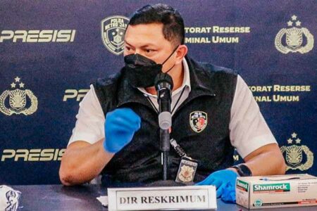 Direktur Reserse Kriminal Umum Polda Metro Jaya Kombes Pol Hengki Haryadi.