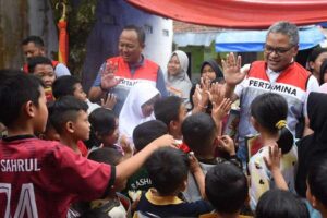 Pertamina Hulu Energi Lakukan Trauma Healing untuk Warga Terdampak Gempa Cianjur