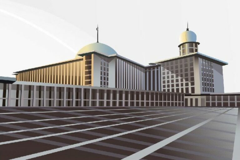 Ditemukan 50 QRIS Palsu Tertempel di Kotak Amal Masjid Istiqlal Masjid Istiqlal