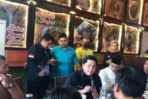 Ditanya Warga Padang Terkait Capres 2024, Erick Thohir: Semua Itu Rahasia Allah