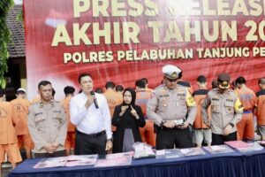 Dalam Setahun, Polres Tanjung Perak Ungkap 250 Kasus Peredaran Narkoba