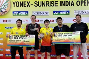 Mengejutkan, Axelsen Kalah di Final India Open 2023 dari Kunlavut Vitidsarn