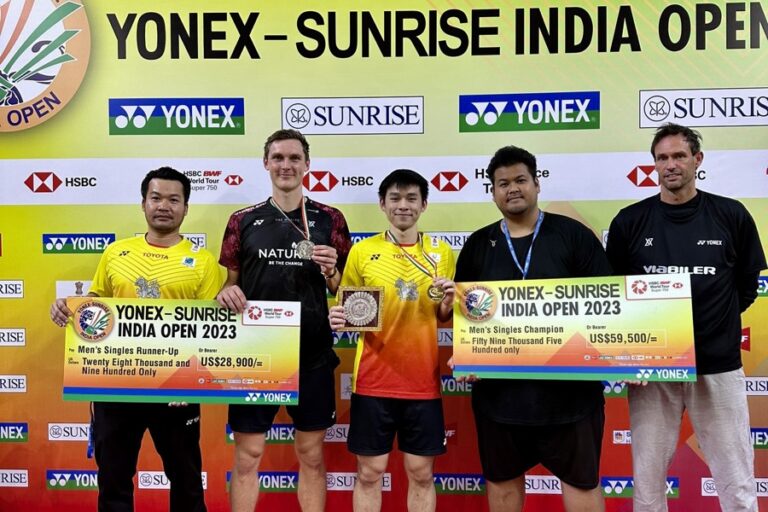 Mengejutkan, Axelsen Kalah di Final India Open 2023 dari Kunlavut Vitidsarn