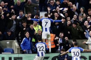 Hasil Premier League: Brighton Bantai Liverpool 3-0, Solly March Cetak 2 Gol dan 1 Assist