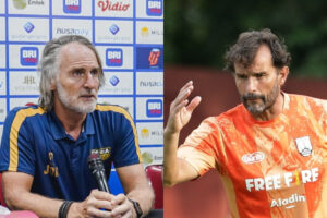 Pelatih Dewa United dan Persis Solo