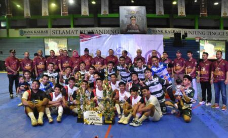 Bank Kalbar Juara Turnamen Kajati Futsal Cup 2023
