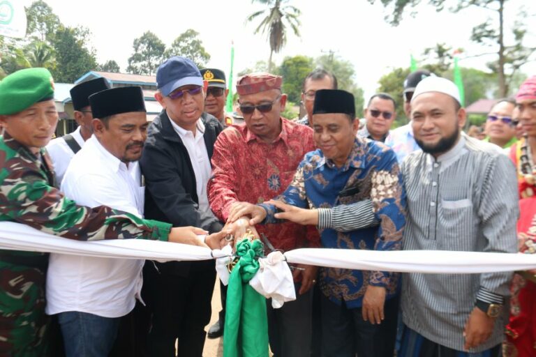 Jembatan Korek-Pasak Buka Akses Enam Desa di Kubu Raya