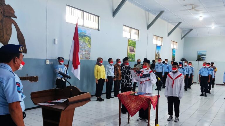 Dua Napiter Lapas Magelang Kembali Ke Pangkuan NKRI