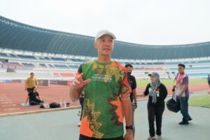 Jelang Laga PSIS Semarang vs Arema FC Ganjar Pranowo Sidak Stadion Jatidiri, Bangunan Rusak dan Tidak Presisi