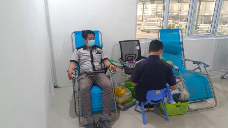 Semarakkan Bulan Keselamatan dan Kesehatan Kerja, BLKP Perduli Sesama Lewat Donor Darah