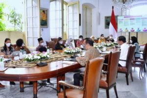 Presiden Jokowi Bahan Penerapan UU TPKS dan Penanganan Konflik Perempuan Bersama Komnas Perempuan