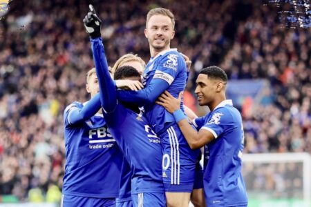 Leicester City Unggul 3-1 di Babak Pertama Lawan Tottenham Hotspurs foto pilar id