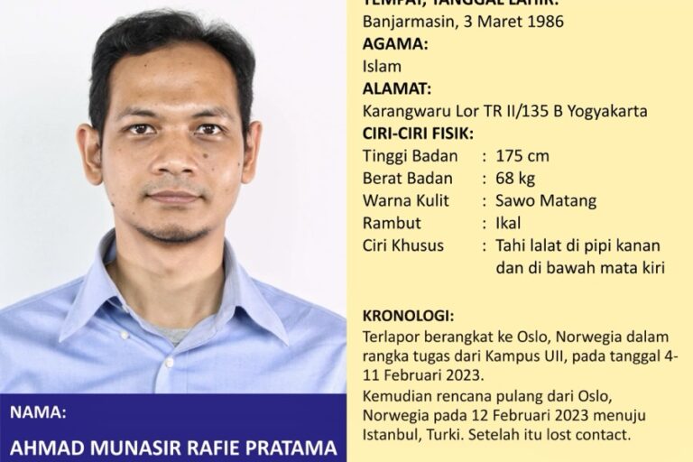 Dosen UII Tidak Hilang, Tapi Ubah Rute ke Boston Amerika Serikat