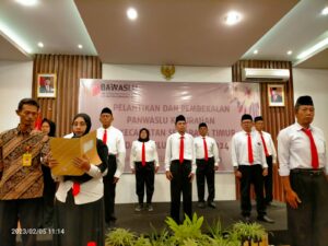 Bawaslu Kota Semarang Lantk 177 Panwaslu Kelurahan, Ini Rincian Gaji Panwaslu