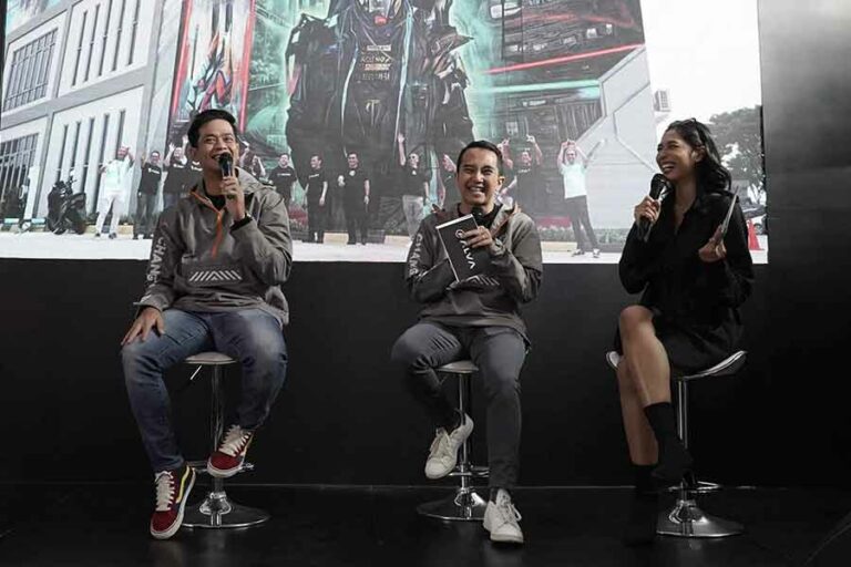 Peluncuran produk kolaborasi ALVA dan NTL bersama Putu Yudha dan Surya Insomnia