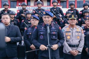 Komandan Korps (Dankor) Brimob Polri Komjen Anang Revandoko