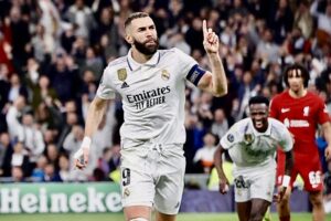 Real Madrid vs Liverpool, Gol Tunggal Benzema Pupuskan Harapan Pasukan Jurgen Klopp