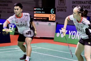 Hasil Spain Masters 2023, Amri/Winny Tumbang di Perempat Final