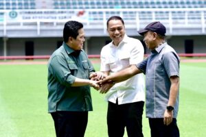 Erick Thohir Puas, Sebut Gelora Bung Tomo Salah Satu Stadion Terbaik di Indonesia