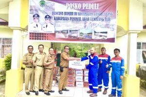 Pertamina EP Adera Field Salurkan Bantuan 200 Kg Beras untuk Korban Banjir di PALI