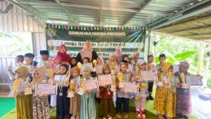 Piala Kemenag Kota Semarang Lomba Hafalan Surat Pendek dan Mewarnai Kaligrafi Bersama Genius Multimedia