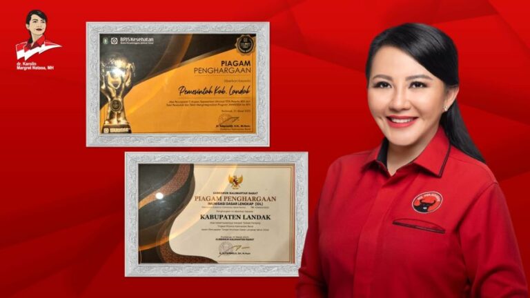 Landak Raih Tiga Penghargaaan Bidang Kesehatan