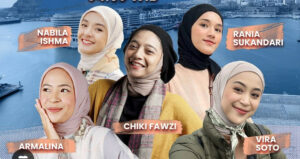 5 Host Cantik di Muslim Travelers NET TV, Ada Chiki Fawzi, Nabila Ishma, Vira Soto, Rania Sukandari, Armalina