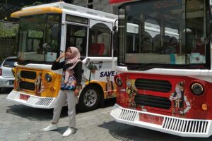 Layanan ini tanpa dipungut biaya alias gratis. Penumpang hanya perlu bersabar menunggu ketersediaan kuota (foto: Rizki Liasari, pilar.id)