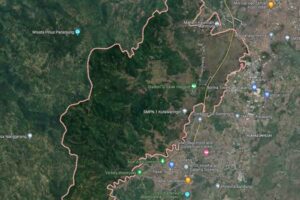 Citra Google Map Kecamatan Kutawaringin, Kabupaten Bandung, Jawa Barat