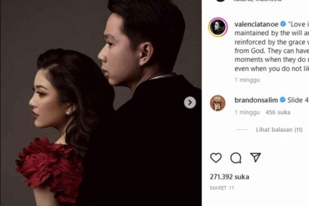 Kevin Sanjaya dan Valencia Tanoesoedibjo