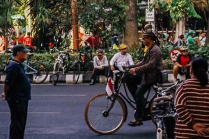 Car Free Day di Surabaya