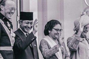 Dua tahun setelah pelantikan itu Presiden Soeharto dan istrinya, Tien Soeharto, berkunjung ke Belanda pada September 1970 (foto: Wikimedia)