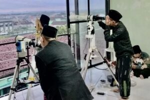 Rukyatul Hilal NU Jombang di Pusat Observasi Ponpes Mambaul Maarif Denanyar Tak Berhasil Lihat Hilal