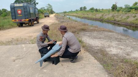 Polda Kalbar Pantau Wilayah Rawan Karhutla dengan Drone