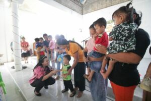 Karolin Dukung PPA Maranatha Menjalin Untuk Kemajuan Anak-anak Landak