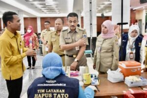 Hapus Tato Gratis, 126 Warga Jakarta Timur Sudah Daftar Jadi Peserta