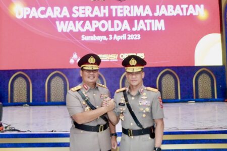 Kapolrestabes Surabaya Resmi Dilantik Jadi Wakapolda Jawa Timur