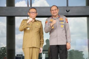 Jalin Sinergitas, Kapolda Kalbar Lakukan Kunjungan Silturahmi ke Kantor Gubernur