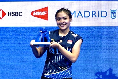 Ranking BWF Gregoria Mariska Tunjung Usai Juara Spain Masters 2023