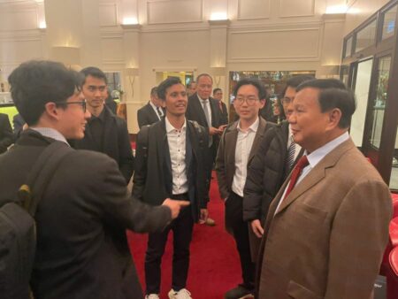 Prabowo Akui Masih Bisa Berbahasa Jerman Saat Kunjungi Pameran Hannover Messe 2023
