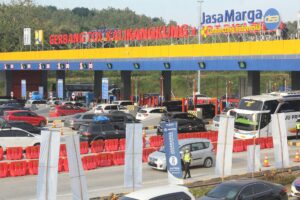 Persiapan Mudik dan Balik Gardu GT dan Mobile Reader Tol Kalikangkung Diperbanyak