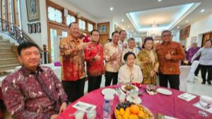 Lasarus Sosialisasikan Ganjar Saat Lebaran