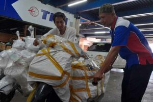 TIKI Siapkan Program Ketupat untuk Antisipasi Lonjakan Pengiriman di Libur Lebaran Selain mempersiapkan kurir dan armada, TIKI juga melakukan pemetaan jalur transportasi (foto: istimewa)