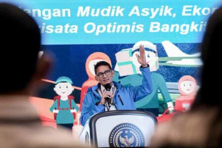 Menteri Pariwisata dan Ekonomi Kreatif (Menparekraf) Sandiaga Salahuddin Uno