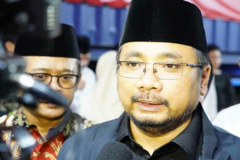 Menteri Agama RI Yaqut Cholil Qoumas