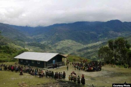 Kawasan Distrik Nirkuri, Nduga, Papua (foto: voaindonesia.com)