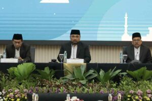 Idul Fitri jatuh pada 22 April 2023, Ini Penjelasan Kemenag RI Menteri Agama Yaqut Cholil Qoumas saat menyampaikan hasil sidang Isbat terkait penetapan Hari Idul Fitri (foto: istimewa)